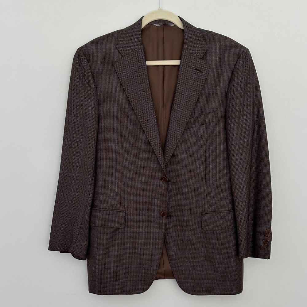 Canali Dark Brown Men's Blazer